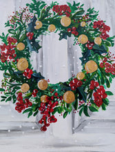 Lade das Bild in den Galerie-Viewer, Art &amp; Wine Workshop- Christmas Wreath
