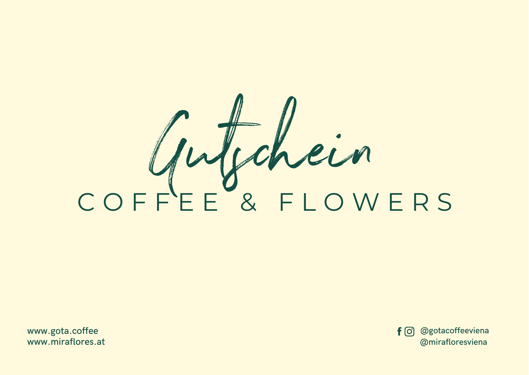 Coffee & Flowers