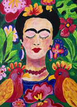 Lade das Bild in den Galerie-Viewer, Art &amp; Wine Workshop- Frida Kahlo
